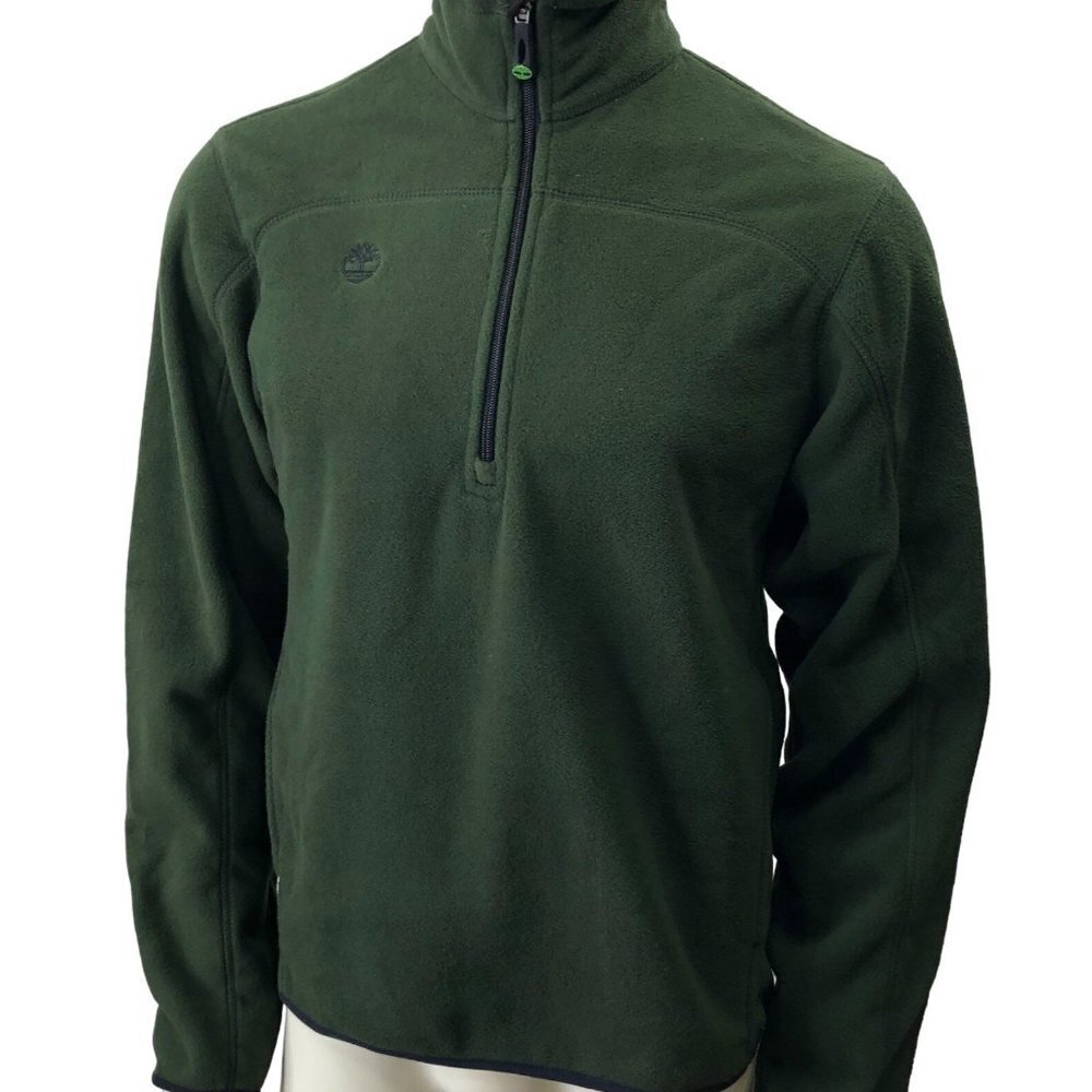 TIMBERLAND MEN 1/4 ZIP LONG SLEEVE FLEECE SIZE SM‎ NEW WITH TAG